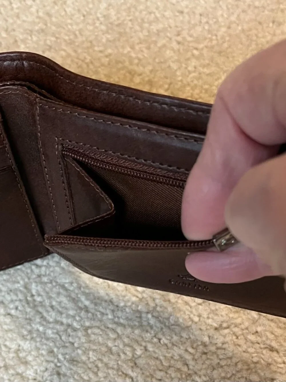 Mens Wallet Italian Leather